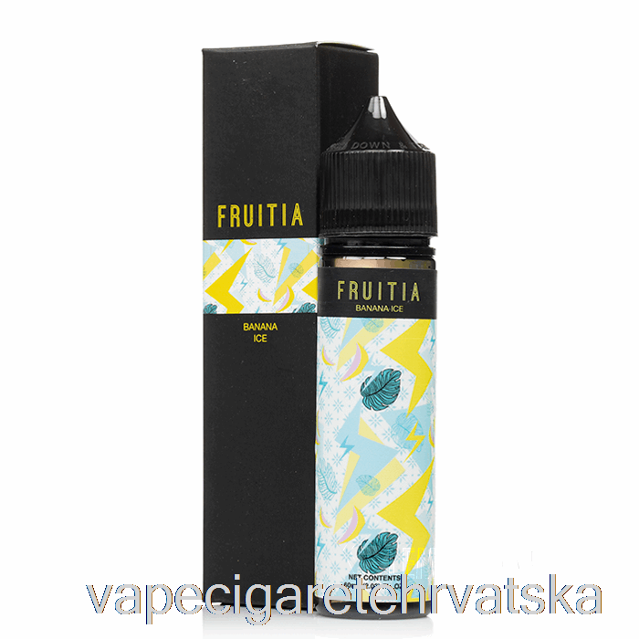 Vape Cigarete Banana Ice - Fruitia - 60ml 3mg